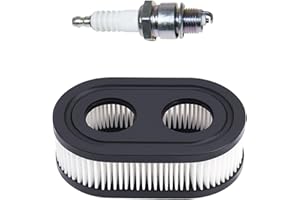 KELKONG 593260 Air Filter with Pre Filter and Spark Plug Fits for B&S 725EX 625EX 575EX 550EX 525EXI Engines, Air Filter Parts for Toro Recycler 22 and Troy Bilt Lawn Mower (2 Pack)