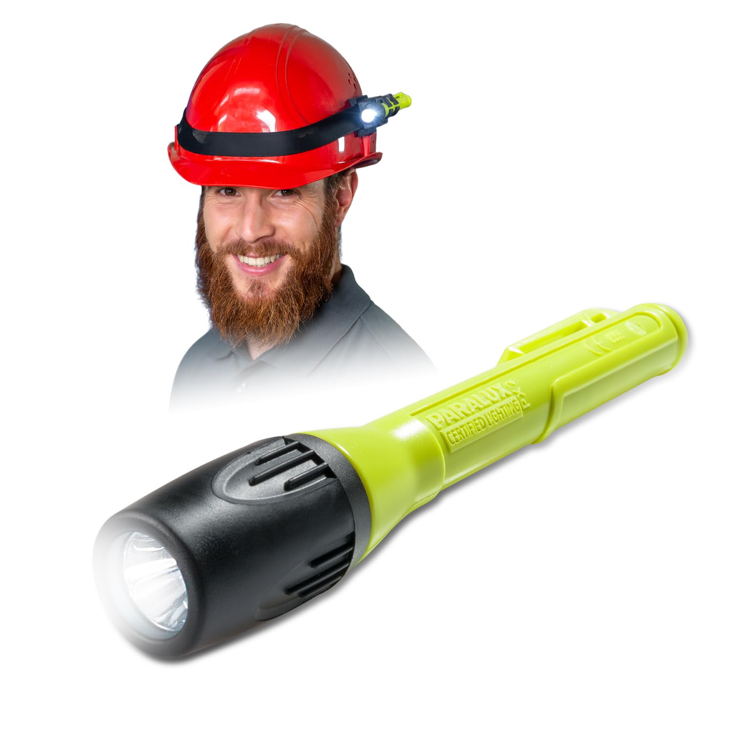 Parat "Paralux PX2 LED Flashlight, Yellow/Black