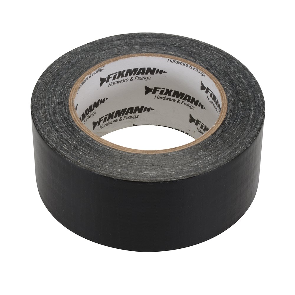 Fixman 190160 Super Heavy Duty Duct Tape 50 mm x 50m Black