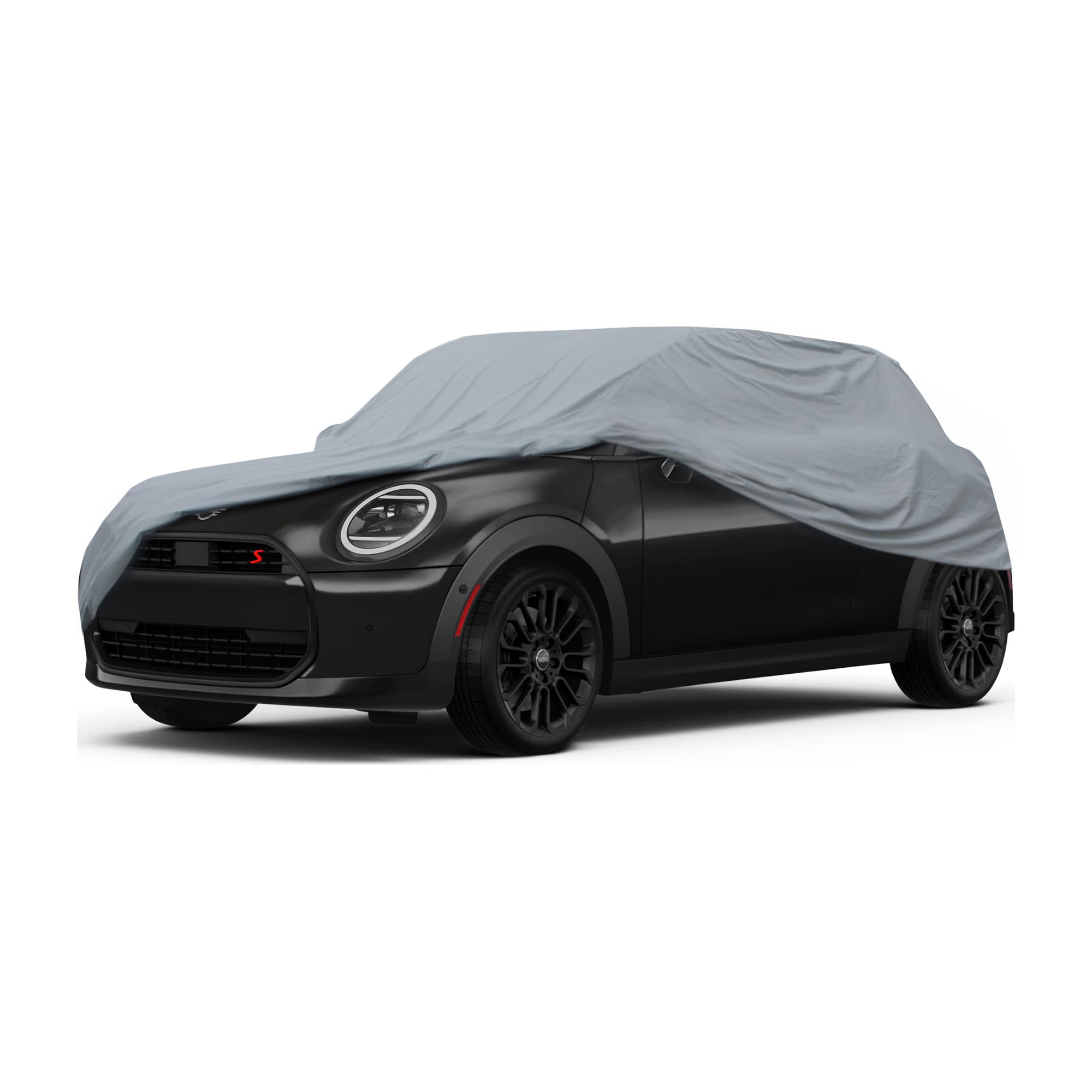 Photo 1 of Motor Trend 4-Series Lightweight Car Cover, Fits 1959-2025 Mini Cooper Clubman Countryman Convertible, Breathable Anti-Moisture Water-Resistant Scratch-Resistant, All-Weather Outdoor & Indoor Use
