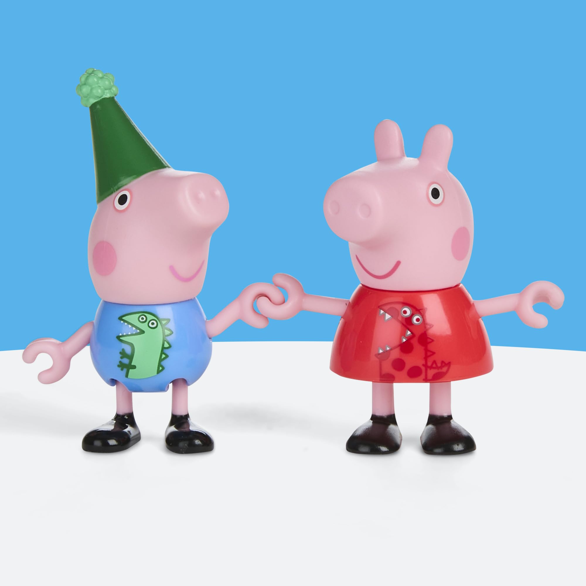 PEPPA PIG George's Party Advent Calendar with 24 Surprise Toys and Stickers Including 5 Figures, Preschool Toys for Girls and Boys 3 and Up (Amazon Exclusive)