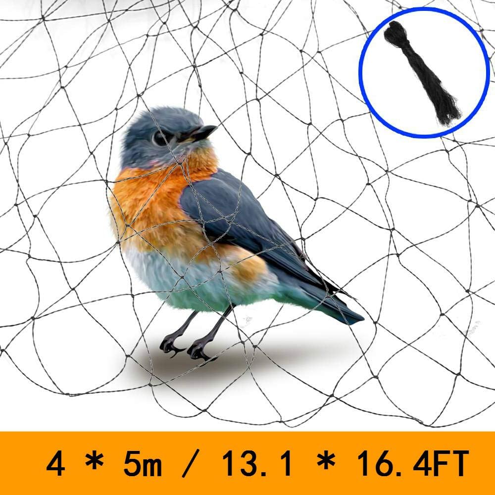 Hands DIY Anti Bird Pond Netting, Multi-purpose Plant Protection Netting Insect Garden Netting, for Protect Fruit Trees, Garden, Poultry Breeding Netting (13.1 * 16.4FT)