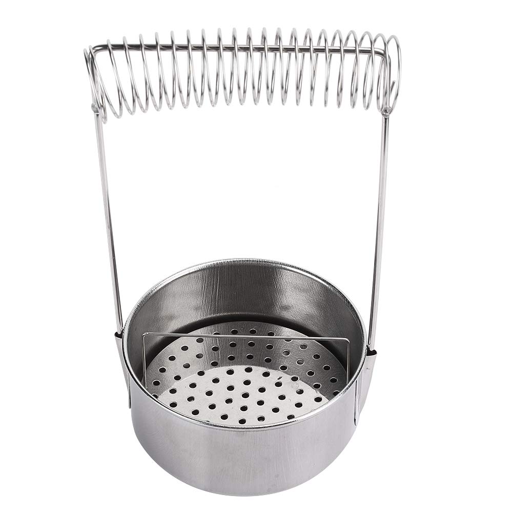 Paint Brush Washer Cleaner Stainless Steel Uncovered Cleaning Pot Oil Painting Washing Bucket Wash Pen Holder Art Supplies