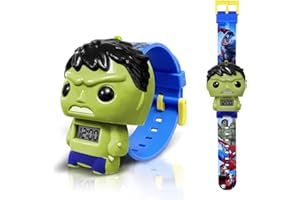 JOYDAY Superhero Kids Watch, Kids Digital Watch for Boys Girls, Easy Read Cute Cartoon Wrist Watches Toy, Gift for Holiday, Birthday, Christmas