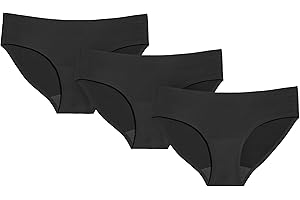 KNIX Super Leakproof Bikini - Mid Rise Bikini Bottom Period Underwear with Stretchy Fabric -Overnight and Everyday Underwear