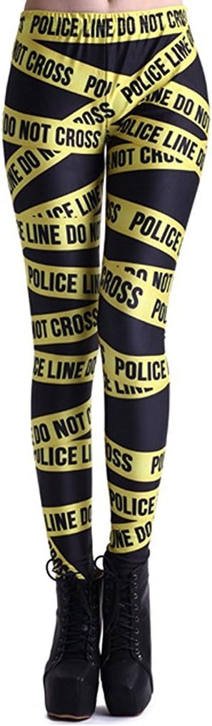 AbyelikeWomen's Digital Print Cosmic Galaxy Stretch Leggings Tights