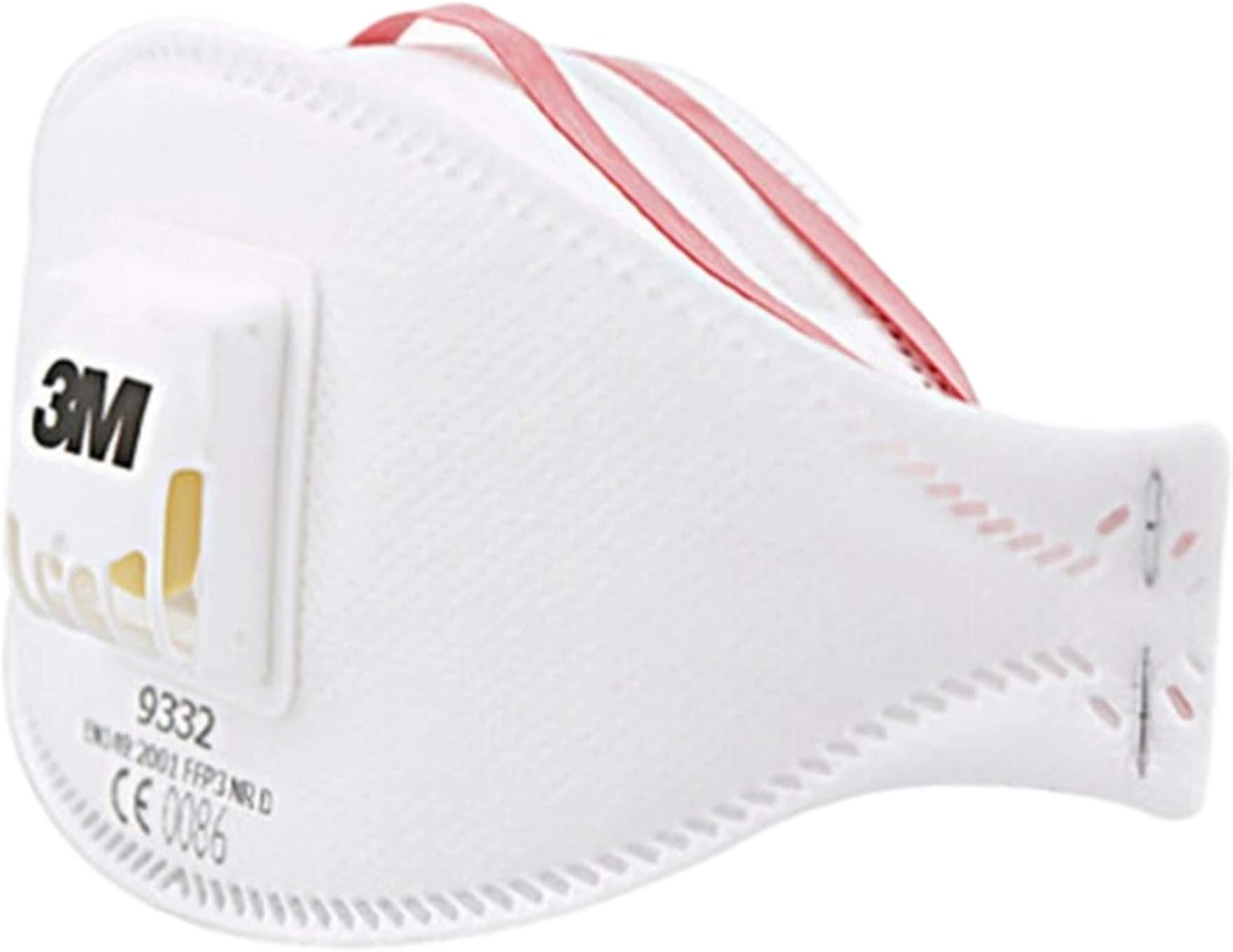 iSWEVEN 3M 9332 Dust Anti Pollution Respiratory Mask with Breathing Valve (2020A-Pack Of 1)