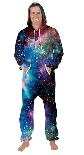 Women Men Long Sleeve Playsuit Adult Onesie Jumpsuit Pajamas in