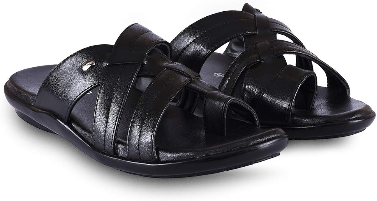 Amazon.com | Action Shoes Action Men's Slip On Synthetic Leather & PU Sole Outdoor Casual 