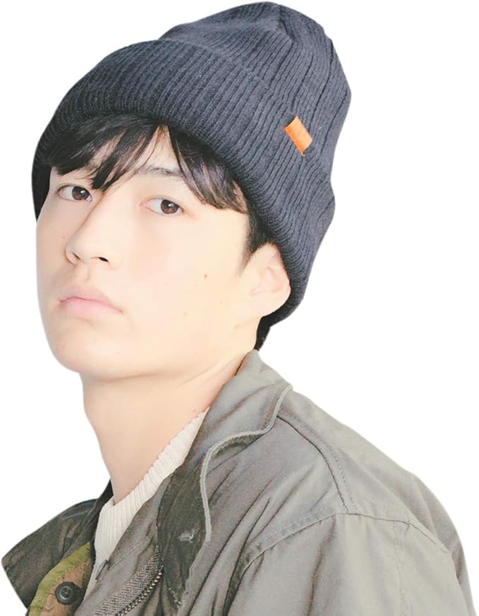 Amazon イチヨンプラス ニット帽 ダブルニットリブ編みワッチ メンズ 帽子 キャップ 秋 冬 カジュアル 釣り アウトドア キャンプ 登山 防寒 運動会 スノボ Ikni0103 Gy ニット 通販