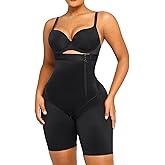 SHAPELLX Shapewear for Women Tummy Control Faja Body Shaper Butt Lifting High Waisted Shorts Thigh Slimmer Bodysuit
