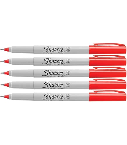Sharpie Juego De Rotuladores Peranentes, Punta Fina, Tinta Negra, 12 Unidades (30162