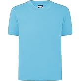 QBK 2T to Youth Neon Shirt Kids UPF 50+ Dry Fit Athletic Short Sleeve Rash Guard T Shirts for Boys Girls Sports Undershirt