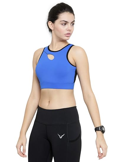 sports bra with hole in front