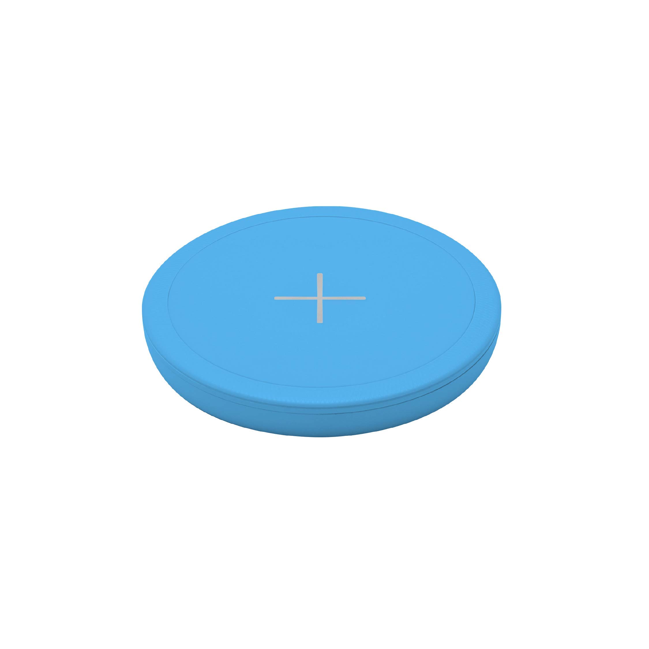 Juice Wireless QI Compatible Mobile Phone Charging Puck, iPhone, Samsung, Huawei, Sony, Microsoft, Google, 5W - Aqua