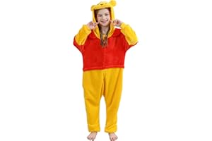 QSTYLE Unisex Children Animal Onesie, Halloween Costume Christmas Pajamas For Girls and Boys 4-13Y