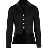 HORZE Carla Women's Equestrian Classic Four-Button Competition Horse Show Jacket