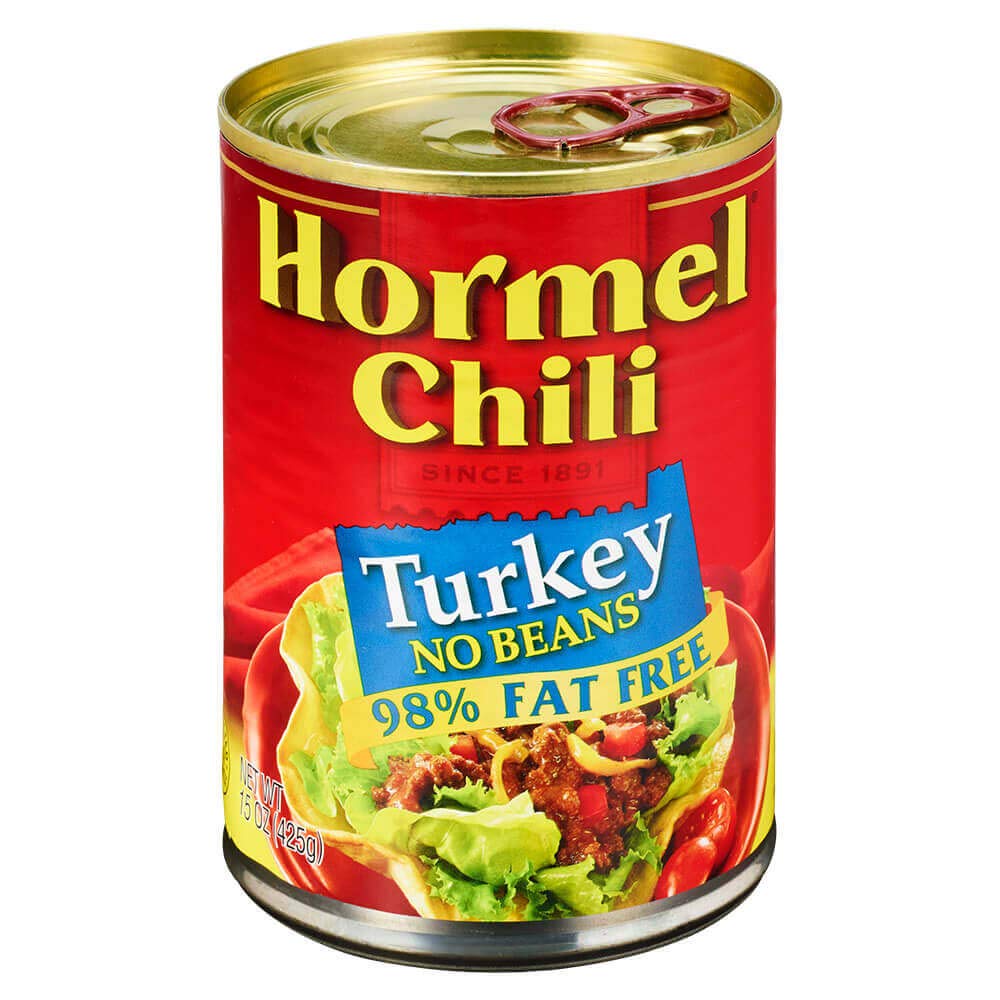Hormel Turkey Chili No Beans, 15Ounce (Pack of 6) Chili