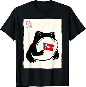 Norwegian Flag Novelty Norway T-Shirt