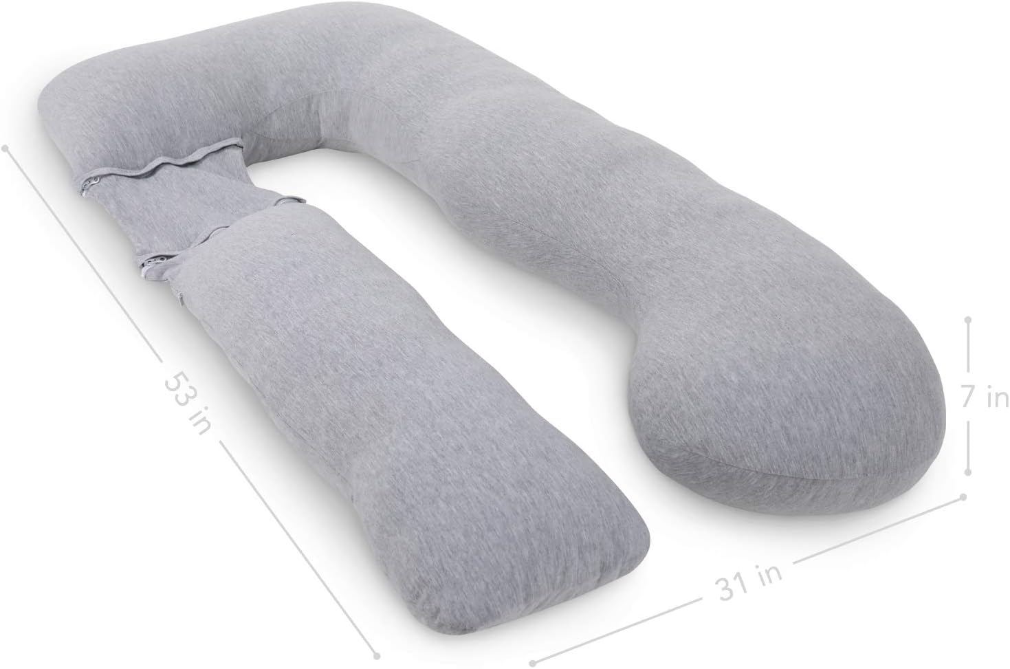 PharMeDoc Pregnancy Pillow, U-Shape Full Body Maternity Pillow with Travel & Storage Bag, Support Detachable Extension: Home & Kitchen