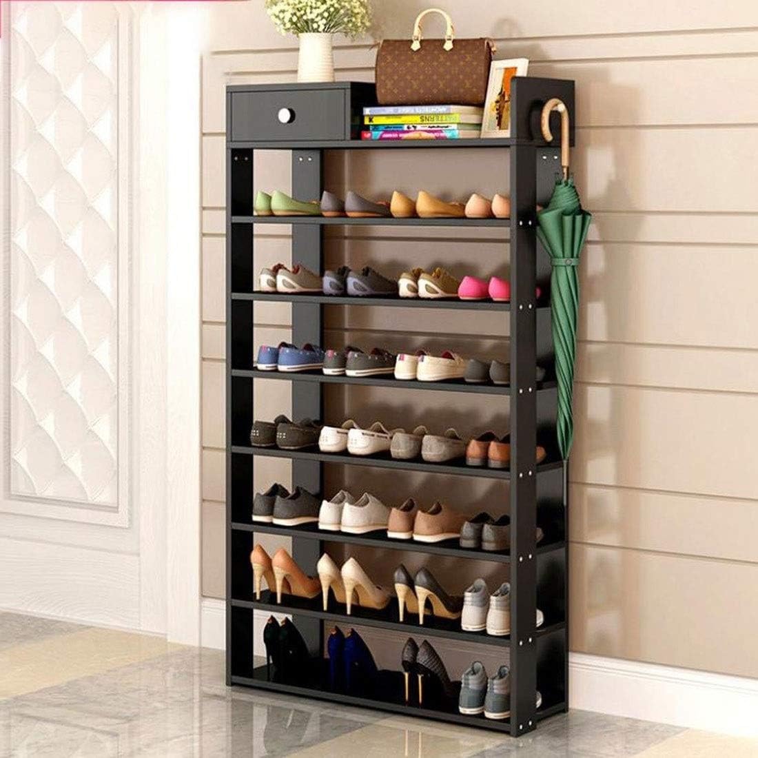 Zapateros, 7/8 Niveles de zapatos Estante Torre Permanente de calzado