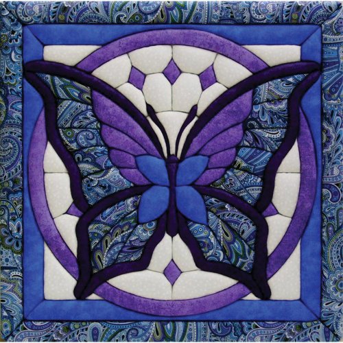 Quilt Magic 12-Inch by 12-Inch Butterfly Kit, 11.75