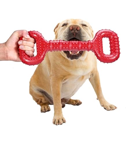 Dog Toy Tonka 3-Ring Tug Toy Indestructible Fun For Big