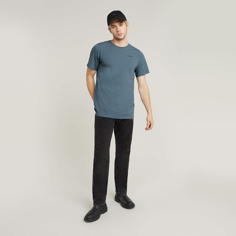 Mosa Straight Jeans Hombre, Negro (Worn In Black Obsidian D23692-b479-g756), 26W / 30L