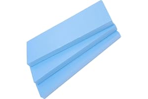 3pcs polystyrene foam board is used for making models, carving miniature scenes and art display rectangular craft foam