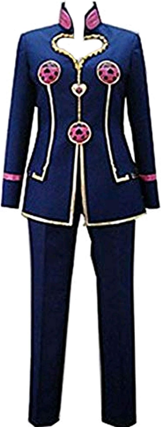 Cosnew Halloween Giorno Giovanna Party Jacket Outfits Costume-Made