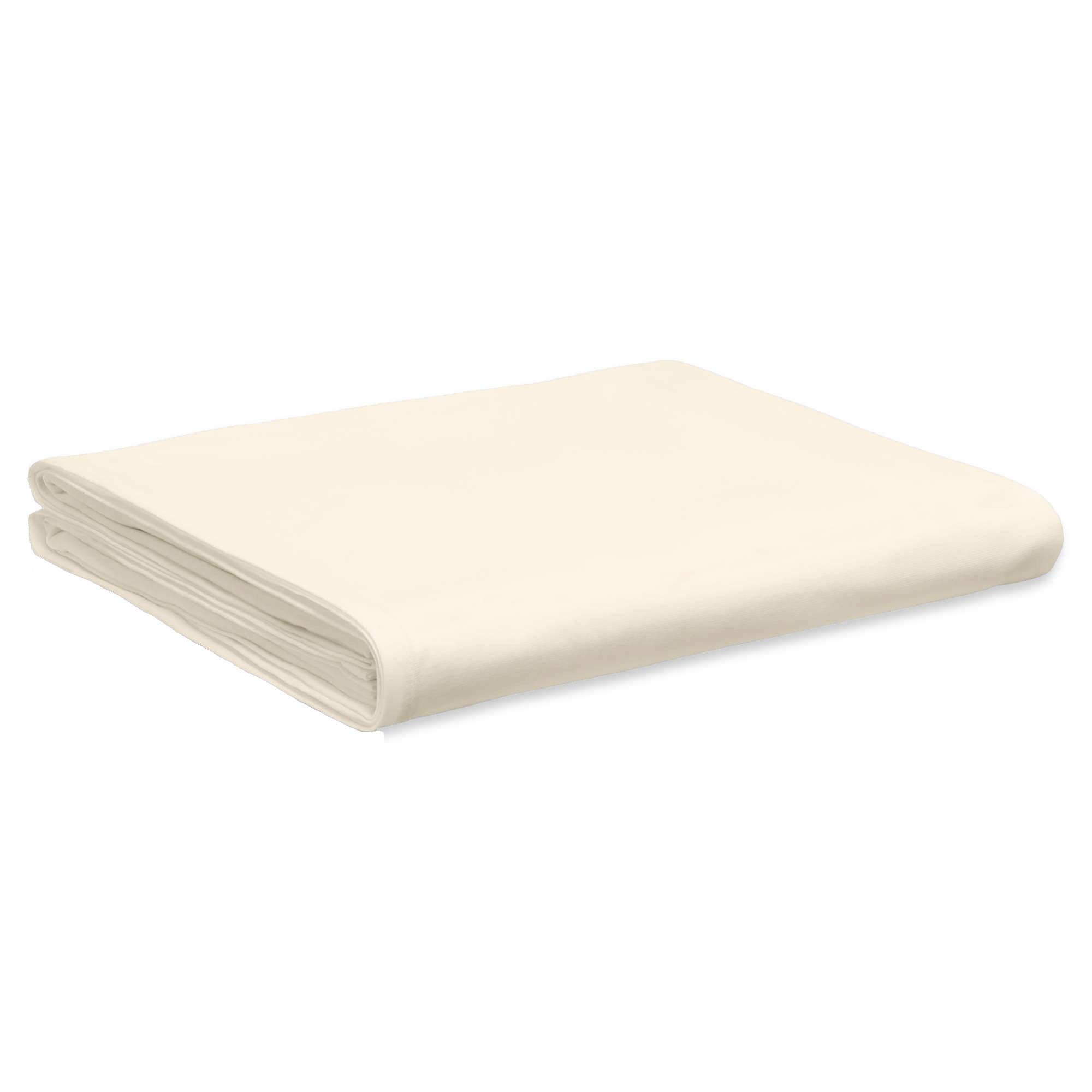 AmigoZone 100% Egyption Cotton 200 Thread Count Flat Sheets,King - Cream