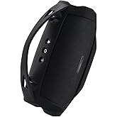 Hzycwgone Case w/Handle Strap for JBL Xtreme 4 Portable Bluetooth Speaker,Carrying Silicone Cover Travel Accessories Compatible with JBL Xtreme 4(Black)