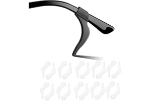 Eyeglass Ear Grip,Silicone Ear Hook, 10 Pairs Soft Comfortable Anti-slip Holder, Eyewear Retainers for Glasses