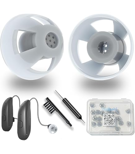 Amazon.com: Hearing Aid Domes for Resound Jabra Replacement with