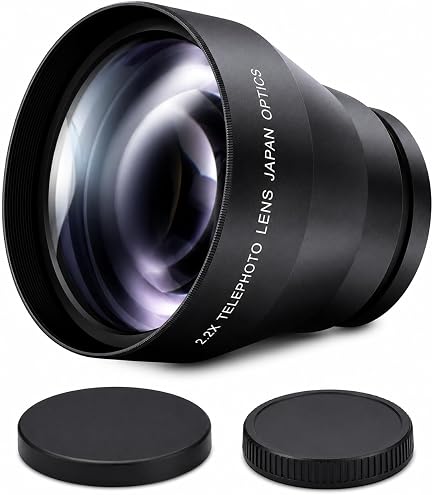 Amazon.com : New 2.2X High Grade Telephoto Conversion Lens for