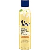 Nair Body Spray Hair Remover, 7.5 Oz | Hands-Free Application, Body Hair Removal, Legs &amp; Underarms, Moroccan Argan Oil &amp; Orange Blossom, Smooth &amp; Nourished Skin