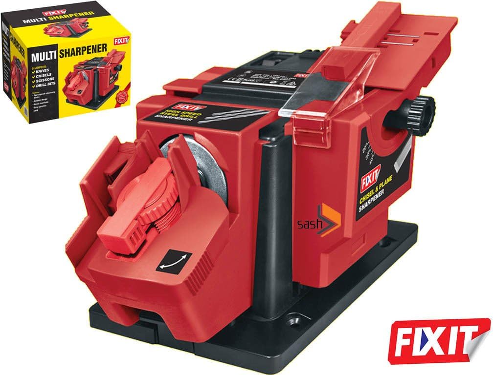 FiNeWaY@ NEW FIX IT HEAVY DUTY MULTI PURPOSE DRILL HSS BIT KNIFE SCISSOR CHISEL SHARPENER
