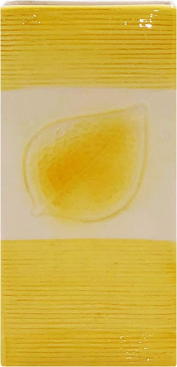 Premeum | Modern Ceramic Radiator Air Humidifier with S Hanging Hook | Various Designs Available | Pack of 1 (Yellow Leaf)