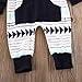 Emmababy Baby Boys Girls Jumpsuit Hooded Romper Outfit Long Sleeve Bodysuit With Pocket (9-12Months, White)