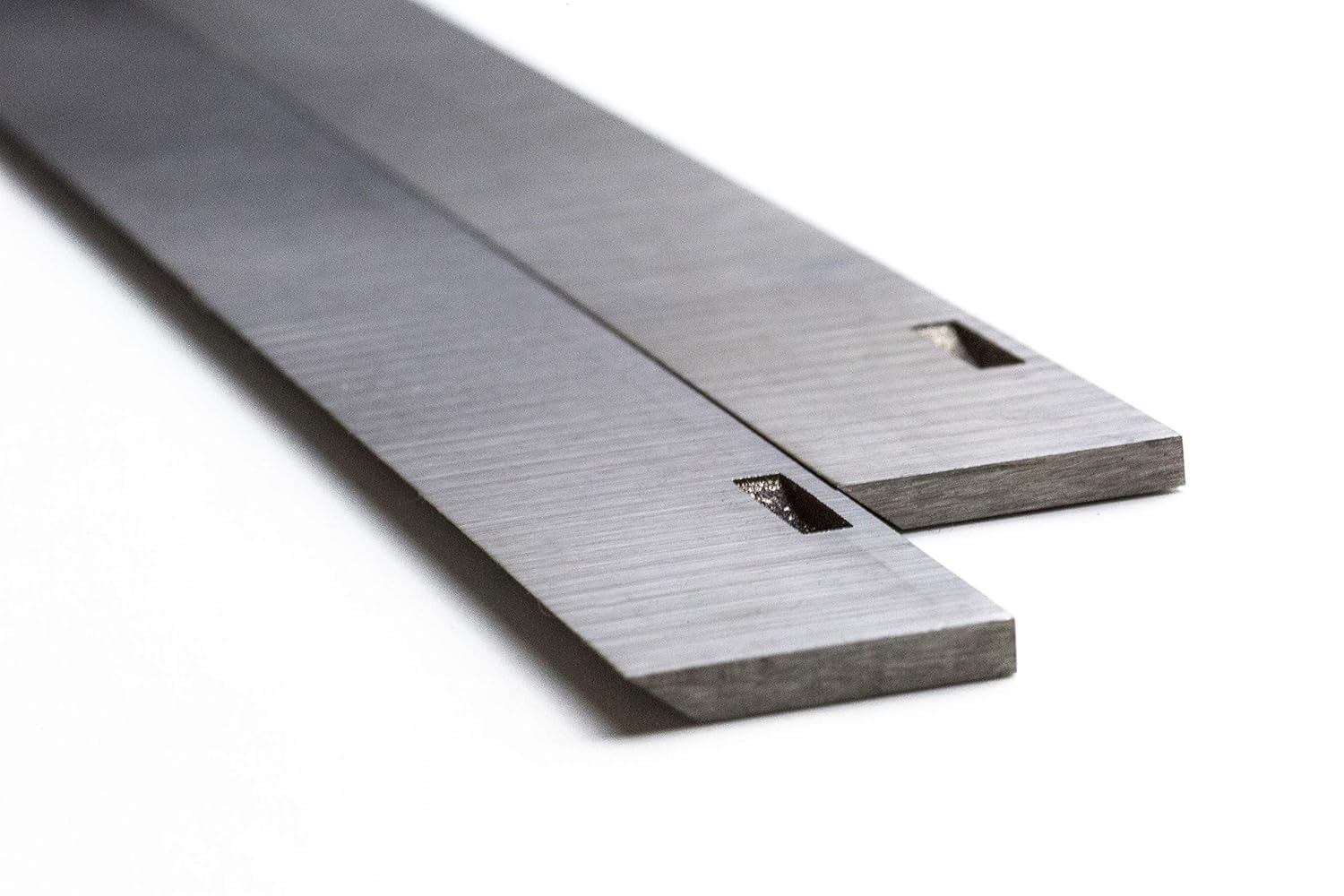 Xcalibur Tooling Planer Blades Compatible with Dewalt DW50 Type 2 Slotted HSS Planer Knives 1 Pair 260 x 25 x 3 mm