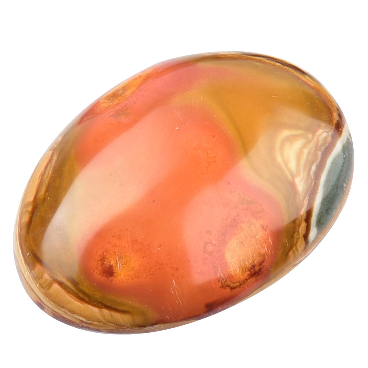 June&Ann Natural Ocean Jasper Palm Stones, Healing Gemstone Therapy Worry Crystal Stones for Meditation Chakra Balancing Collection, Irregular Shape