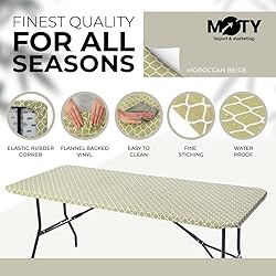 Tablecloth for Folding Table -Fitted Rectangular