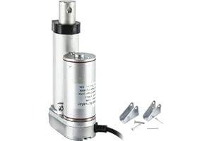 Homend DC12V 2inch Stroke Linear Actuator with Mounting Bracket 900N(225lbs) Maximum Lift 10mm/s for Recliner TV Table Lift Massage Bed Electric Sofa Linear Actuator (2 inch)