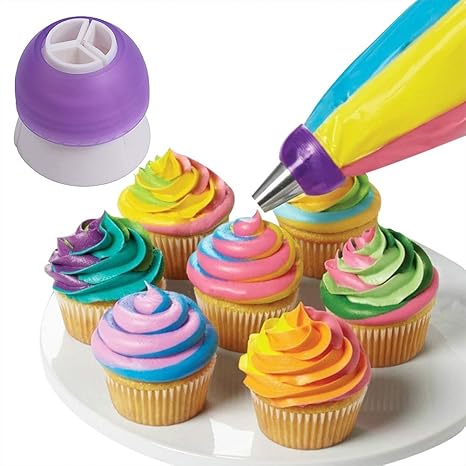 Demarkt Cake Decorator Converter Nozzle Converter Icing Piping Bag
