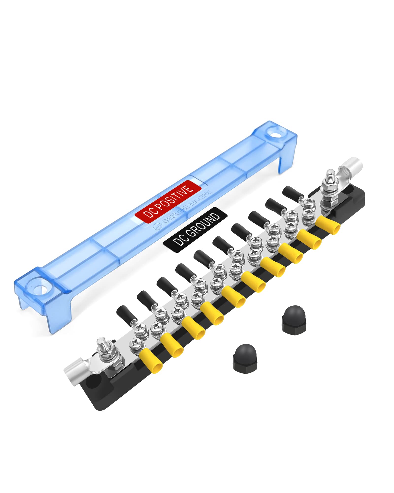 GLOSO Common Busbar 3/8" Power Distribution Block Marine Bus Bar