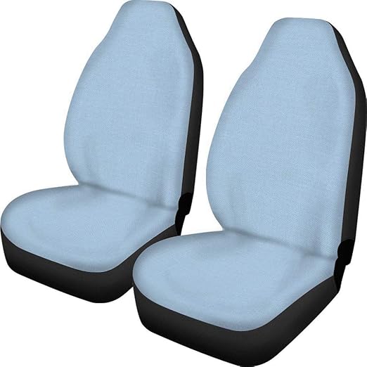 light blue seat covers