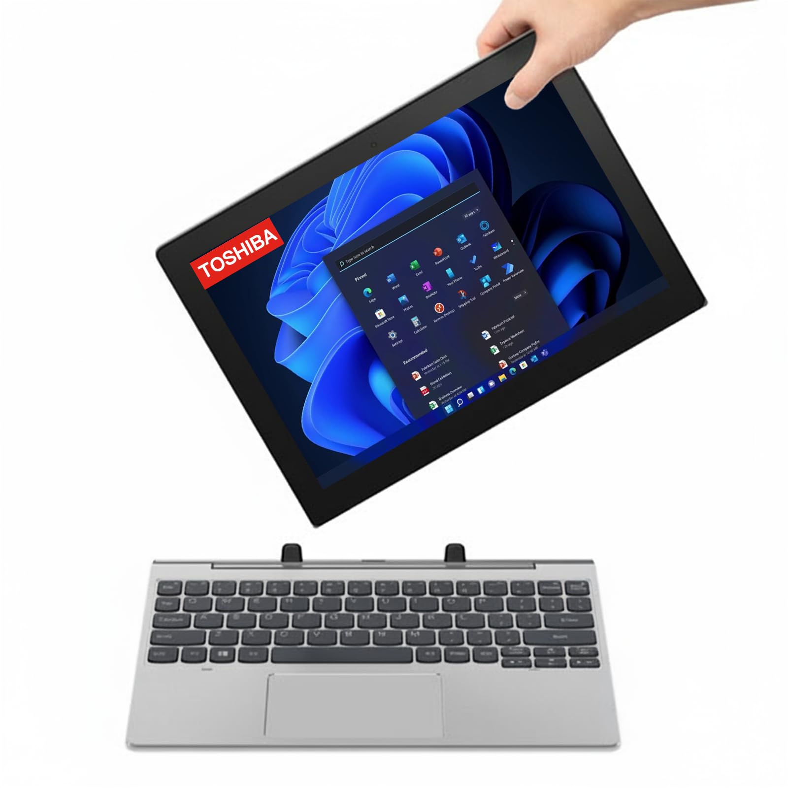 Refurbished Product: Lenovo IdeaPad D330 10.1 Type 2-in-1 Tablet PC/Detachable Keyboard (Intel 9th Generation Celeron N4000/4GB/64GB eMMC/HD IPS LCD (1280x800), Multi-Touch Compatible (10 Pieces), USB