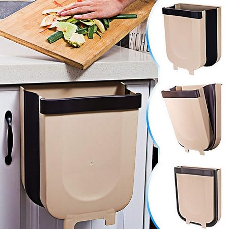 5L, Blanco Dreamsbox Gabinete De Cocina Plegable Puerta Colgante