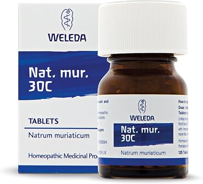 Weleda Nat Mur 30C 125 Tablets Homeopathic Medicine