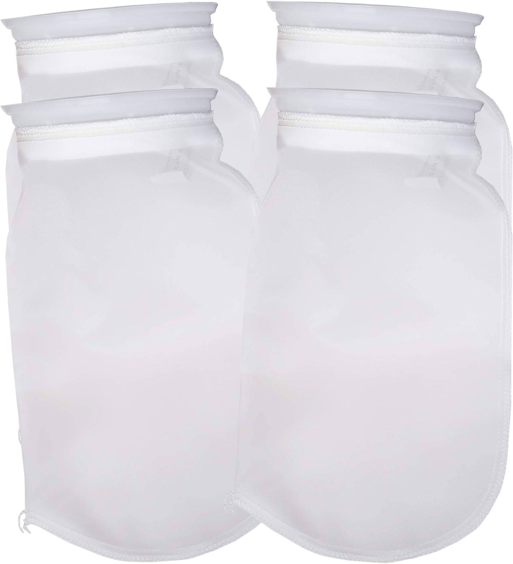 Aquatic Experts MESH Filter Socks 200 Micron - 7 Inch Ring by 16 Inch Long - Premium Aquarium Filter Bags - Custom Made in The USA